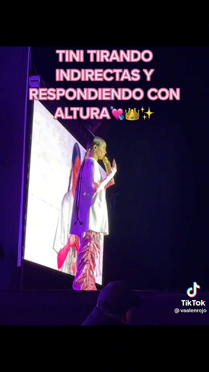 Tini respondió a las críticas