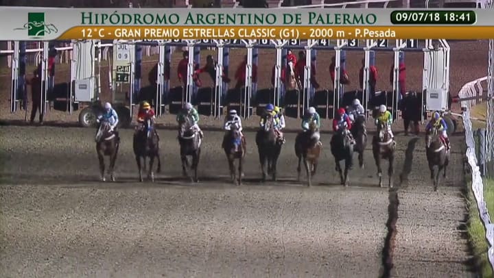 La victoria de The Great Day - Fuente: Hipódromo Argentino de Palermo