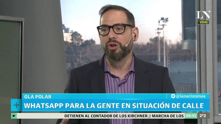 Whatsapp para la gente en situación de calle