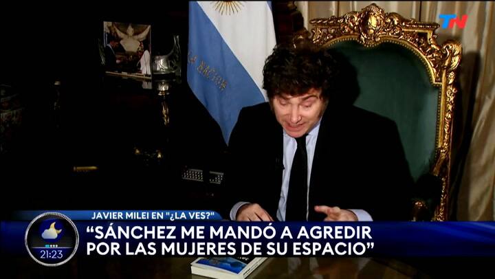 Javier Milei : "El escándalo de España estuvo coordinado por el Kirchnerismo"