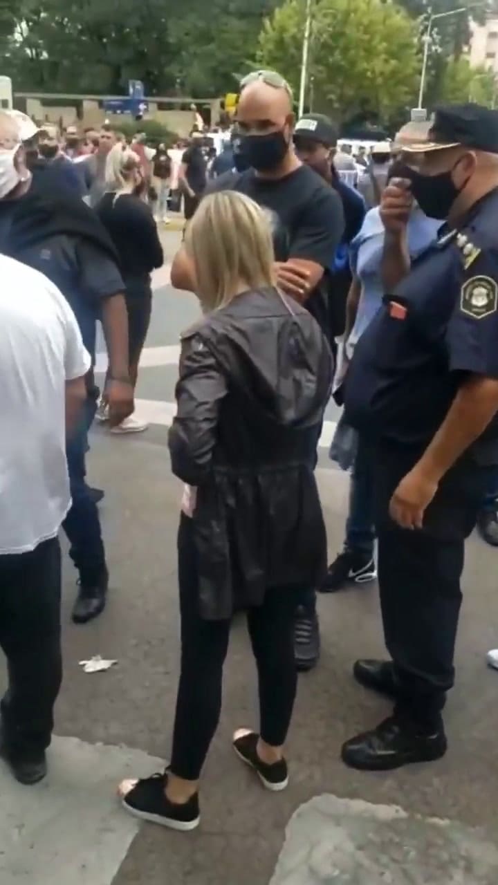 Un detenido en La Matanza, a cuadras de un acto de Axel Kicillof y Fernando Espinoza