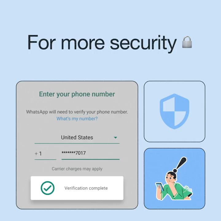WhatsApp ahora admite passkeys como método de inicio de sesión