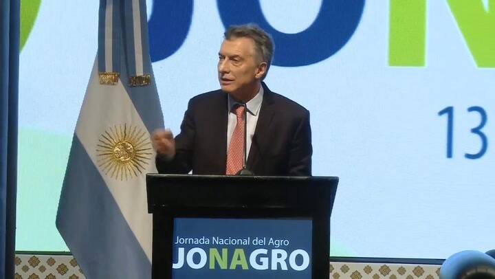 Macri: 'Mantengamos el rumbo, porque este es el camino, no hay otro' - Fuente: YT Casa Rosada
