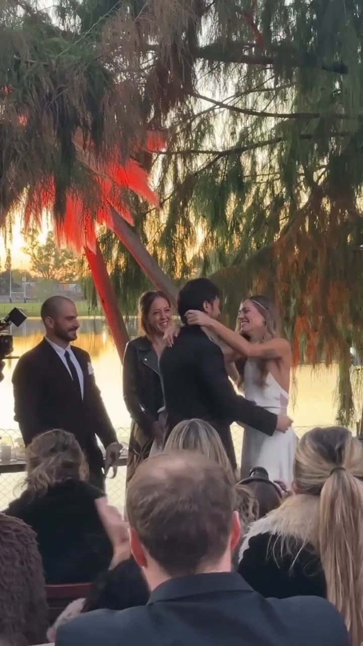 La boda de Rocío Igarzábal y Milton Cámara