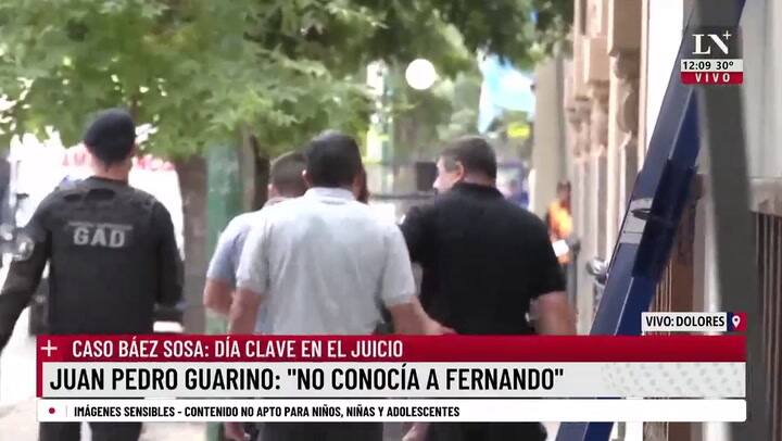 La declaración de Guarino, uno de los sobreseídos: 'Sentí vergüenza y mucho dolor'