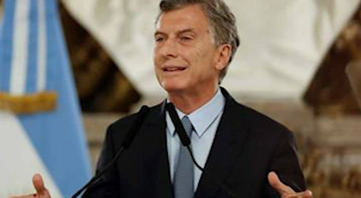 Audio de Macri
