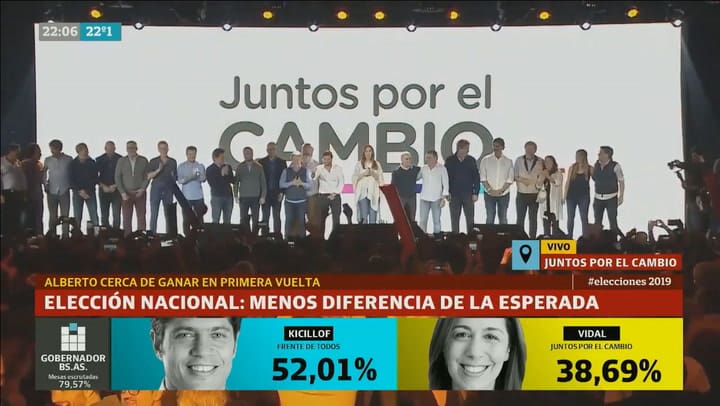 Habla Maria Eugenia Vidal tras perder contra Axel Kicillof