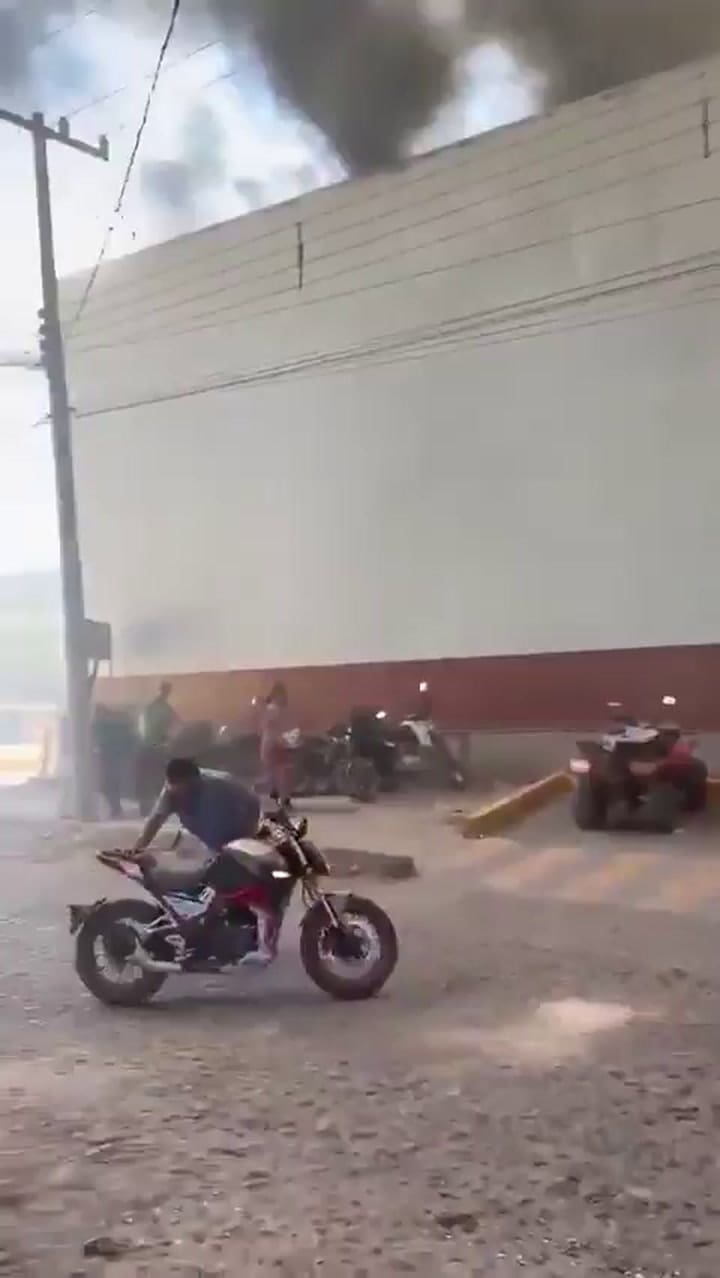 Después de la captura del jefe narco se registraron incendios en seis comercios