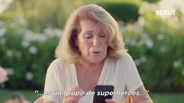 Mónica y César anuncian el fin del mundo - Fuente Netflix