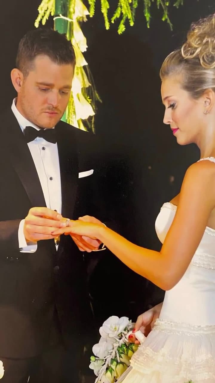Así fue la boda de Luisana Lopilato y Michael Bublé