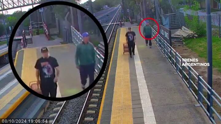 Se escapó de la cárcel, lo agarraron en la estación de trenes