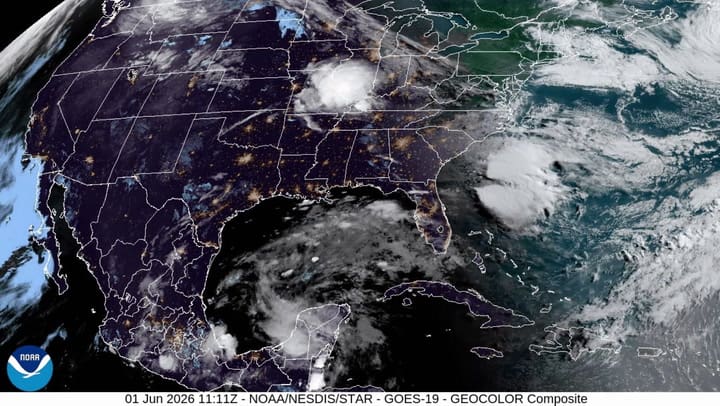 Satélite De La NOAA Hoy