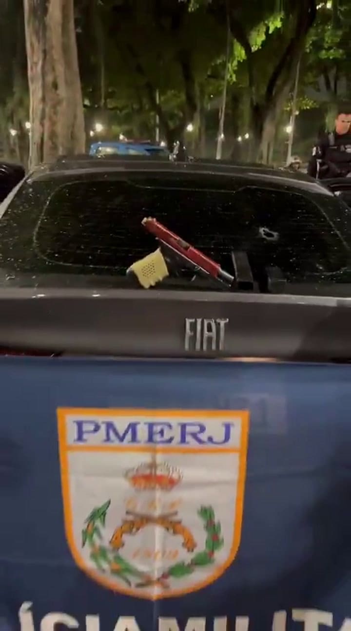 Video de la detención de Sandro da Silva Vicente y un cómplice