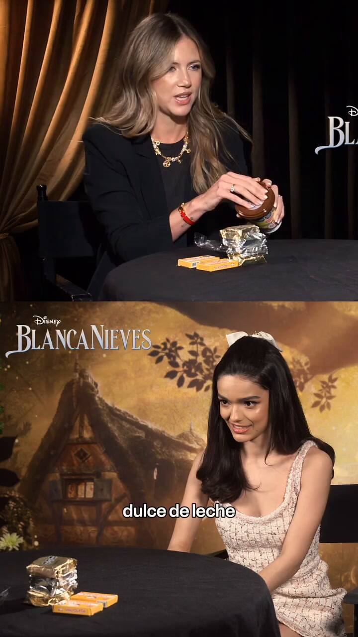 Rachel Zegler, actriz de Blancanieves, probó el dulce de leche y esta fue su reacción