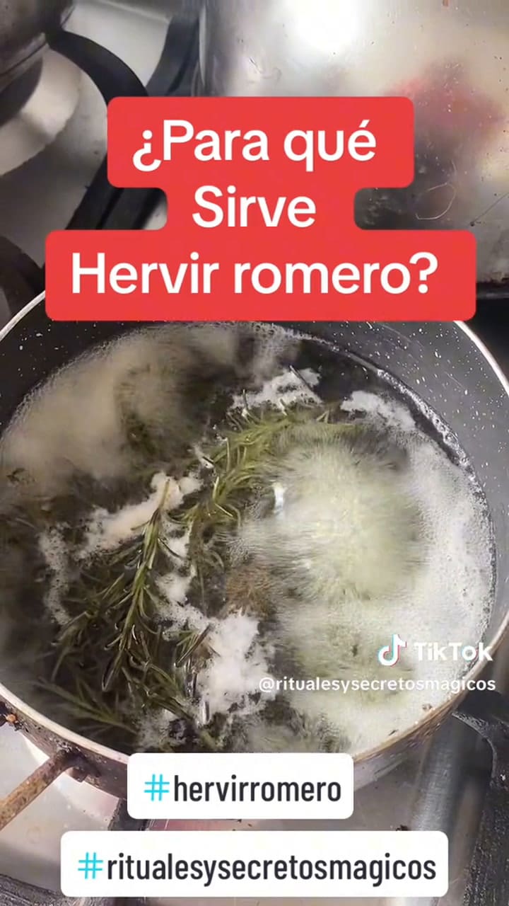 El truco para eliminar las malas energías con romero