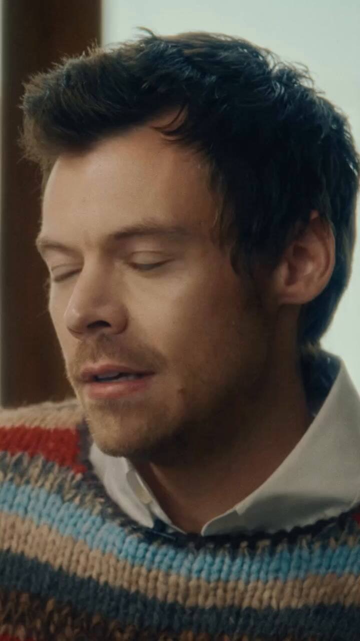 Harry Styles en una entrevista antes del lanzamiento de su nuevo álbum