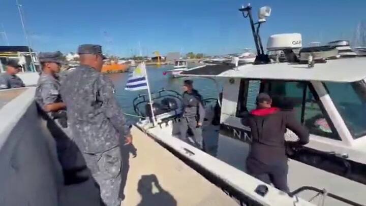 Así fue el rescate del argentino que estaba perdido en el mar de Punta del Este