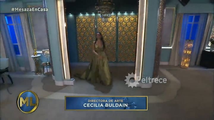 El look guerrera de Juana Viale - Fuente: eltrece