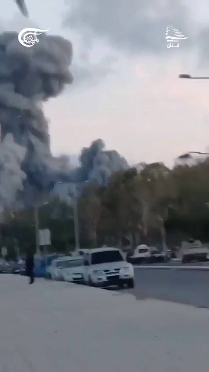 Outro vídeo do ataque de Israel