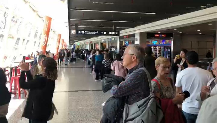 Aeroparque: amenaza de bomba en cuatro vuelos