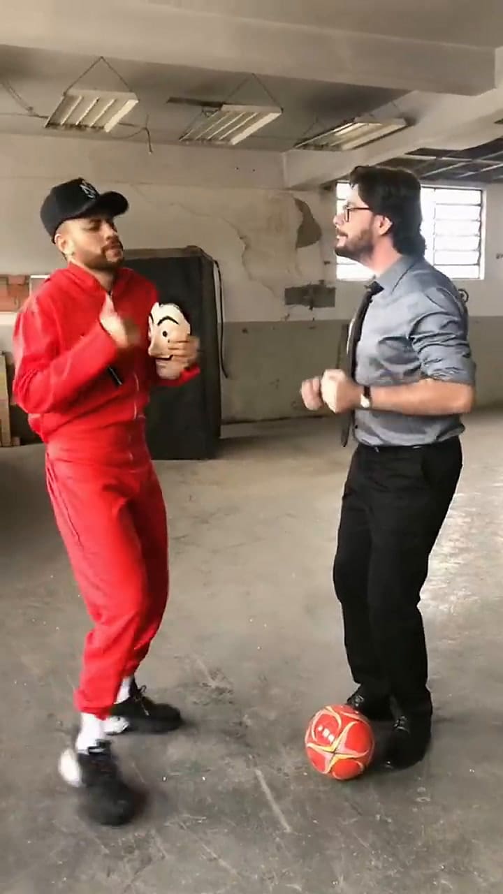 El baile de Neymar con El Profesor