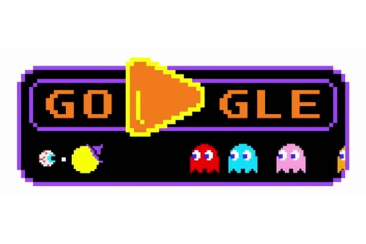 El doodle de Google de PAC-MAN versión Halloween