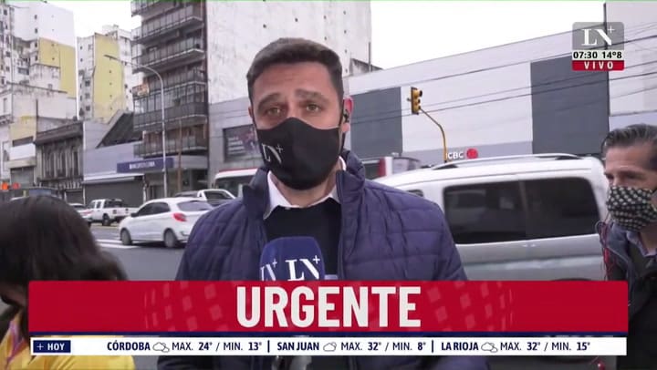 Terror en Avellaneda por el enfrentamiento de barras