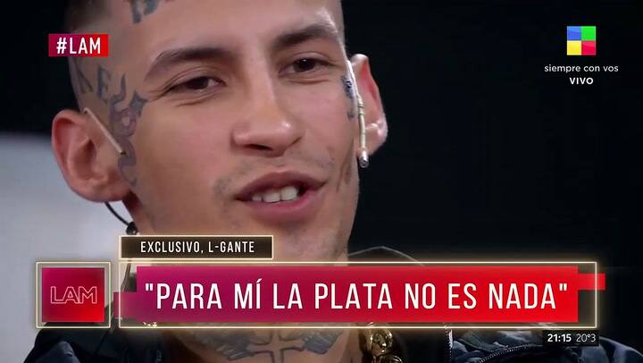 L-Gante habla de su relación con Wanda Nara en LAM (América)