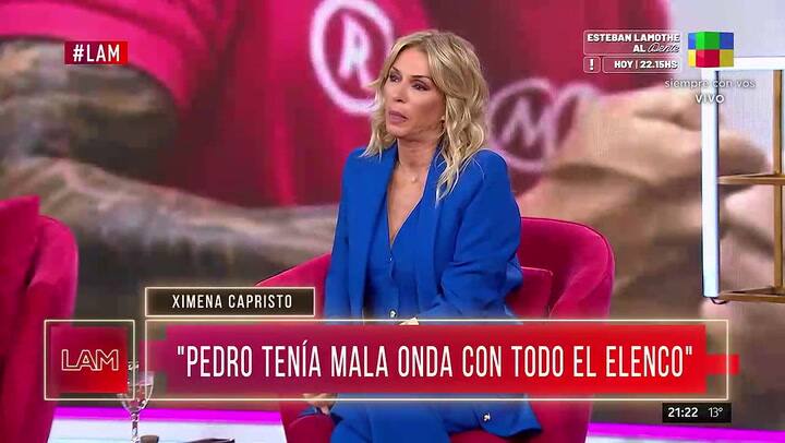 Ximena Capristo y Nazarena Vélez protagonizaron un tenso cruce en vivo
