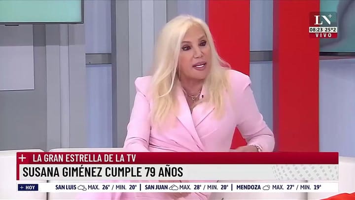 Susana Giménez cumple 79 años: la diva de la TV festeja su cumpleaños en Punta del Este