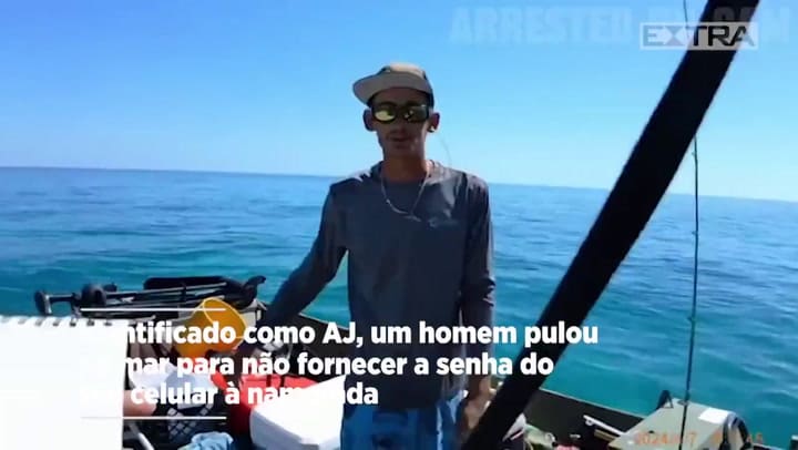 Hombre Se Lanza Al Mar Para Evitar Darle La Contraseña De Su Móvil A Su Novia Durante Una Parada Policial