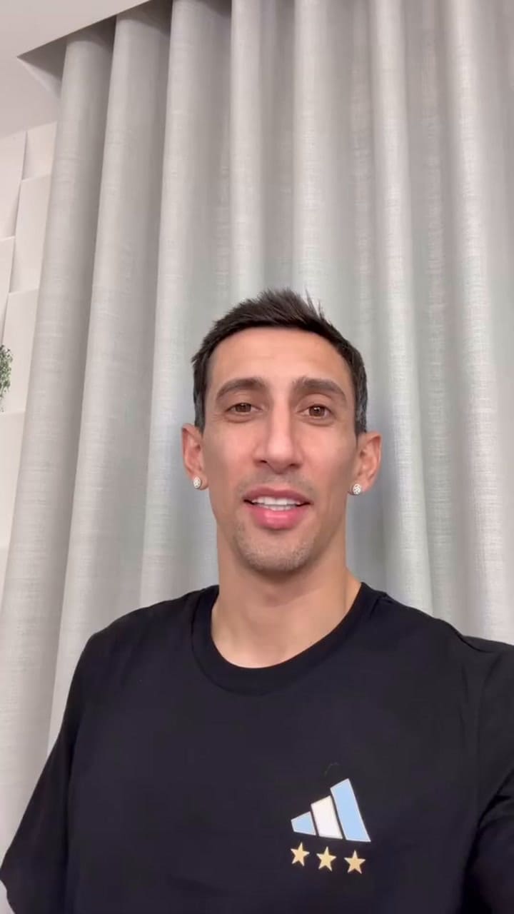 Ángel Di María le dedicó un video a André