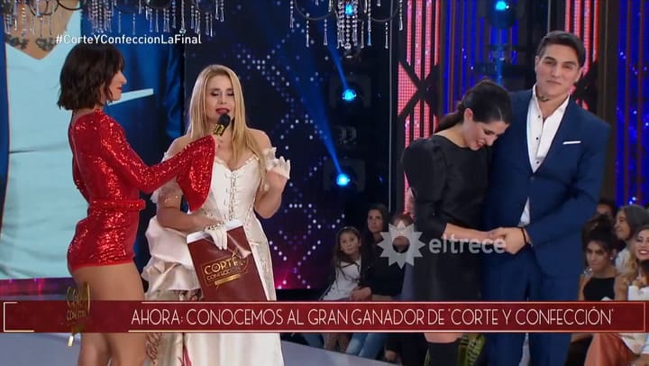 Gerardo Rosas se consagró ganador del reality Corte y confección - Fuente YouTube