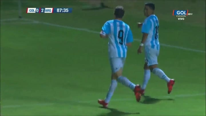 Gol de Facundo Colidio pase de Agustin Obando