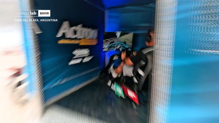 Simulador de carreras en Mar del Plata: así funciona la experiencia para correr junto a Franco Colapinto