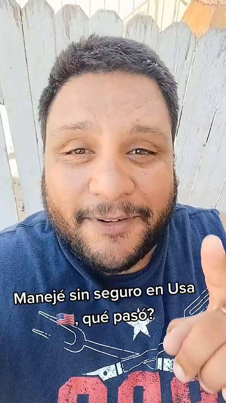 Esto fue lo que le ocurrió al tiktoker que manejó sin seguro de carro en Estados Unidos