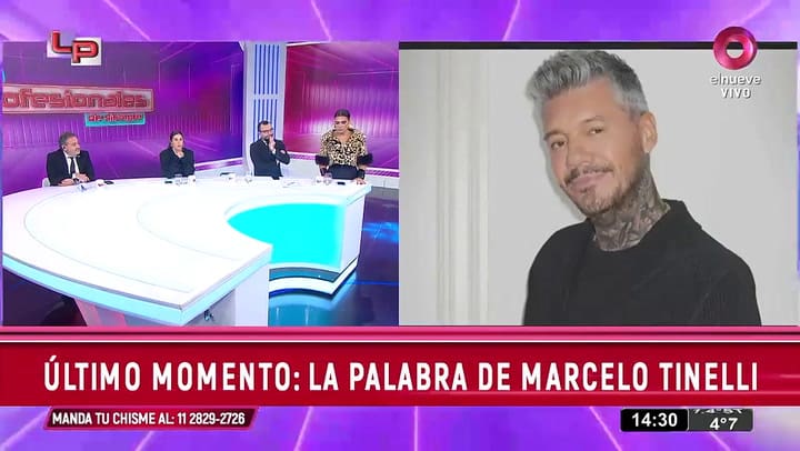 Flor de la V apuntó contra Marcelo Tinelli