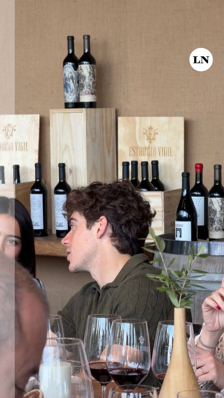 Franco Colapinto disfrutó un almuerzo en Estancia Vigil