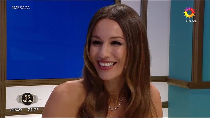 Pampita conto por que dejo su departamento