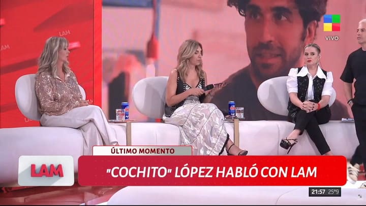Cochito López rompió el silencio sobre los rumores de romance con Pampita