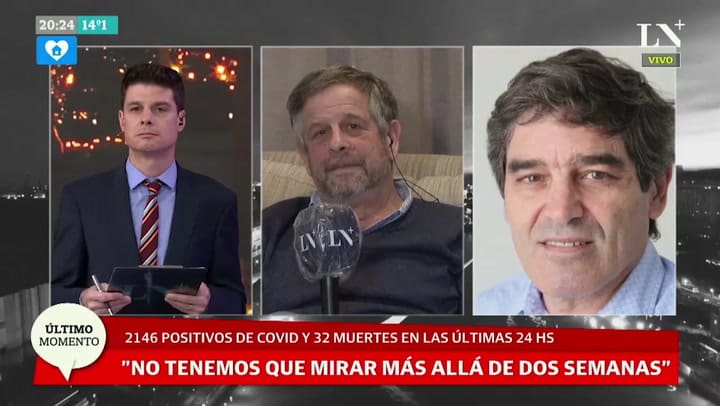 Quirós sobre la fase 1: 'Quince días serían suficientes para acomodar la curva nuevamente'