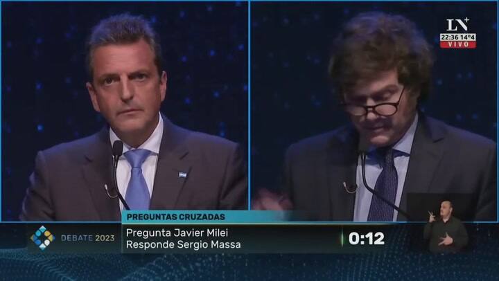 Milei y Massa se disputan un eventual apoyo de la UCR en una segunda vuelta