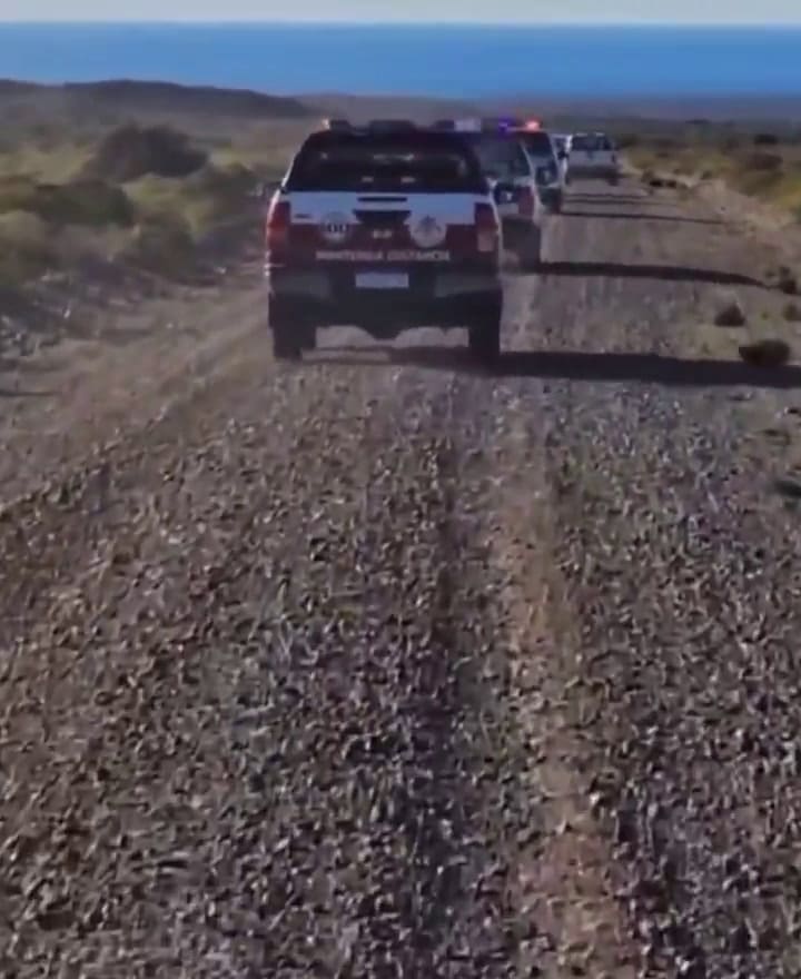 La zona inhóspita en donde desapareció una pareja en Chubut