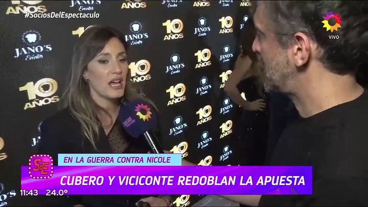 Mica Viconte opinó sobre la situación judicial con Nicole Neumann