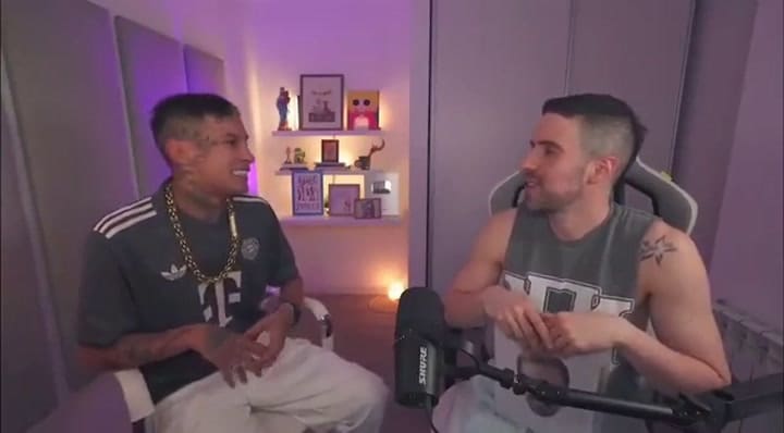 L-Gante reveló con lujo de detalles cómo y cuándo fue su primer beso con Wanda Nara