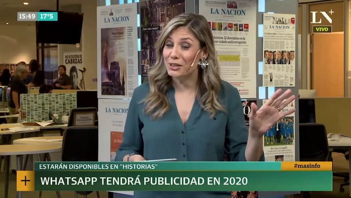 Whatsapp tendria publicidad en 2020