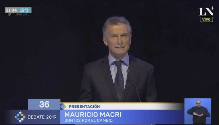 Presentaciones Alberto Fernández y Mauricio Macri