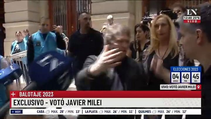 Milei Es Momento De Que Hablen Las Urnas