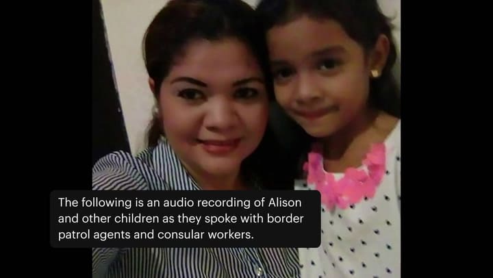 El llanto de los menores detenidos en la frontera - Fuente: YouTube