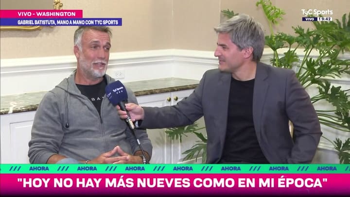 Gabriel Batistuta se ilusionó con la performance de la selección argentina en el Mundial 2026